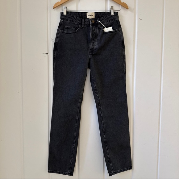 NWT Sézane Brut Sexy Jeans in Washed Grey - Picture 4 of 6